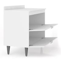 Balcão De Cozinha Com Tampo 100cm Pérola Branco Z34 - Mpozenato - 6