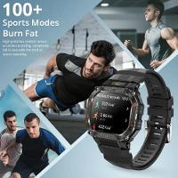 Relógio P 85 Bluetooth Chamada Ao Ar Livre Robusto 3atm Ip68 Cinza - 4