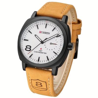 Relógio, Estilo Casual Com Funções De Data E Calendário, Branco