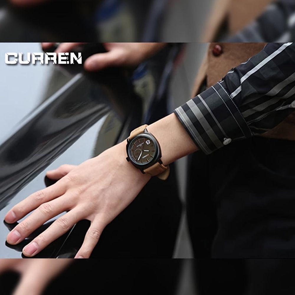 Relógio, Estilo Casual Com Funções De Data E Calendário, Preto - 4