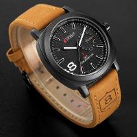 Relógio, Estilo Casual Com Funções De Data E Calendário, Preto - 2