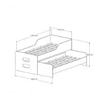 Cama Bicama Elis Com Cama Extra – Praticidade E Conforto Em Dobro - 2