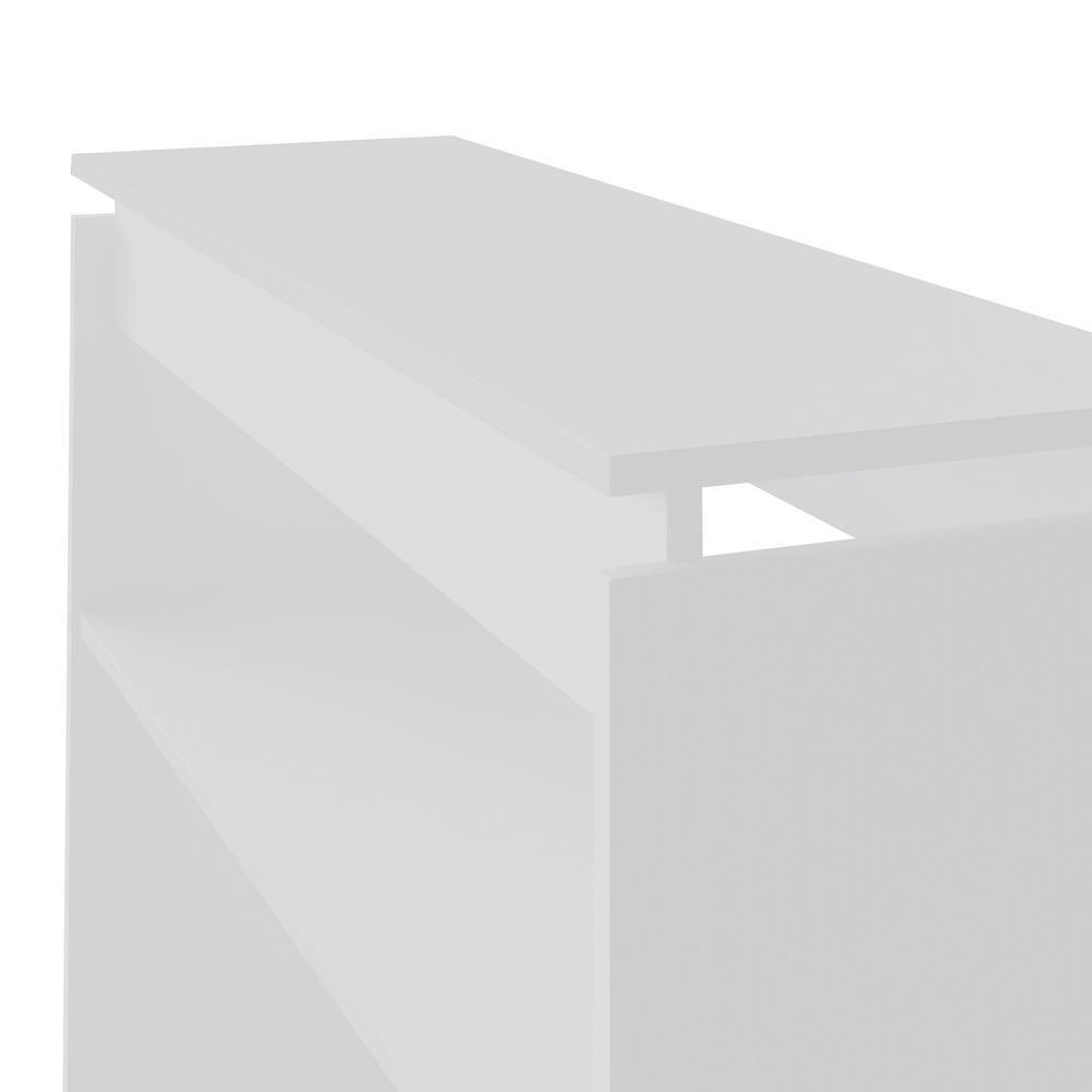 Aparador 100Cm Com Prateleira Multimóveis Cr50028 Branco Branco - 3