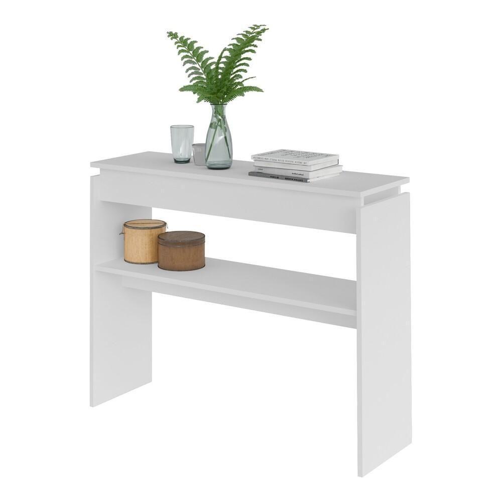 Aparador 100Cm Com Prateleira Multimóveis Cr50028 Branco Branco - 7