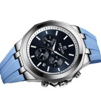 Relógio Masculino De Quartzo Esportivo Militar à Prova D´agua 3tm Azul - 2