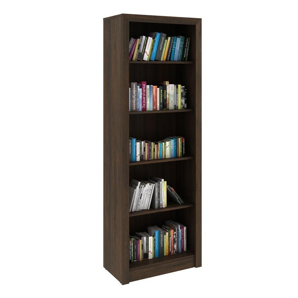 Estante Livreiro Multiuso 4 Prateleiras Me4104 Rústico - Tecno Mobili - 1