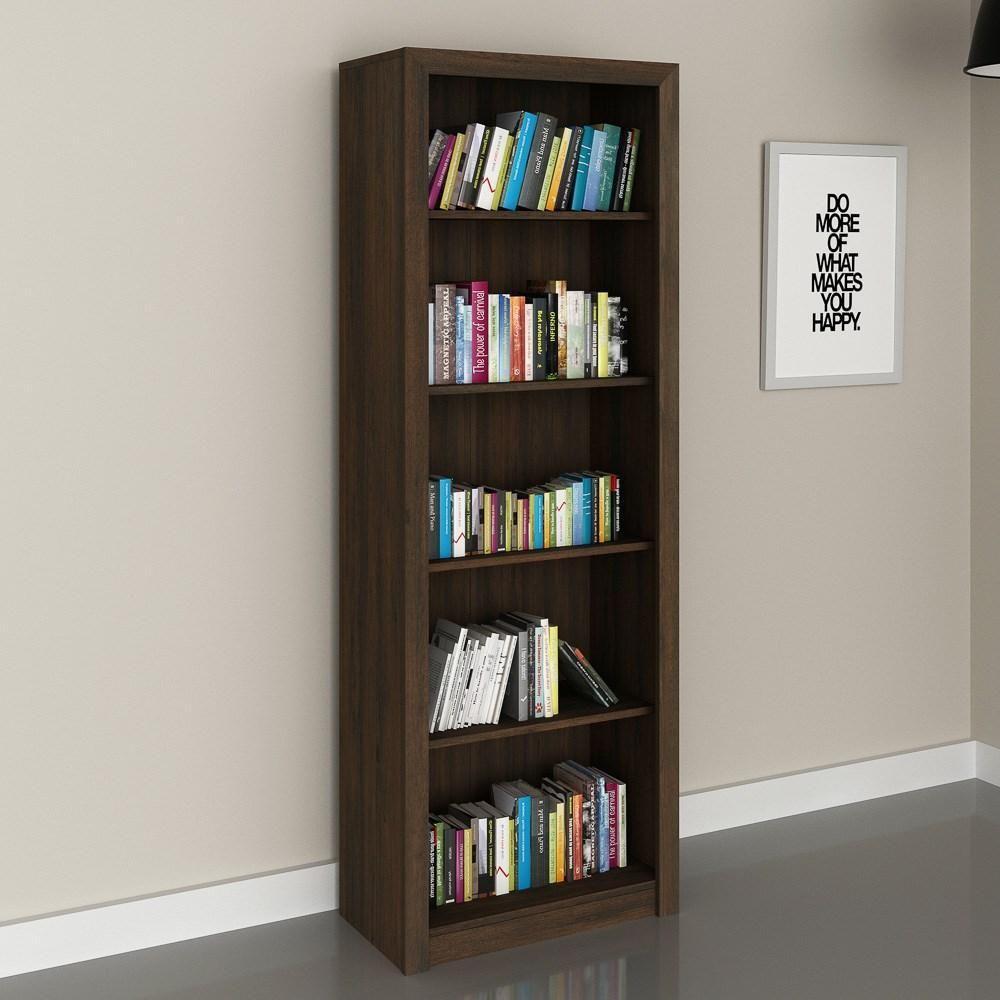 Estante Livreiro Multiuso 4 Prateleiras Me4104 Rústico - Tecno Mobili - 2