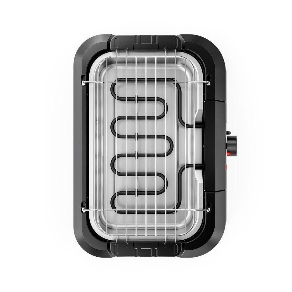Churrasqueira Elétrica Britânia 1500W Menos Fumaça BCQ10A 220V - 6