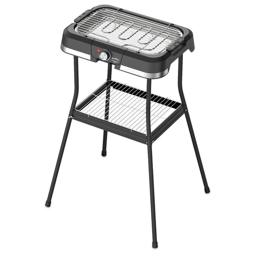 Churrasqueira Elétrica Britânia BCQ90 Com Suporte 1500W 220V - 3