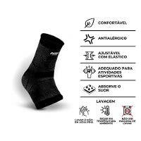 Tornozeleira Ortopedica Compressão Estabilizadora Elastica Essencial Para Prevenir Lesões - 2