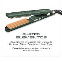 Prancha Alisadora Juliette Mondial P-JU-02 Verde Bivolt - 3