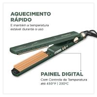 Prancha Alisadora Juliette Mondial P-JU-02 Verde Bivolt - 5