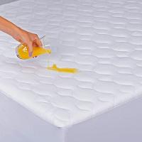 Protetor Colchão Tecebem Solteiro Malha Matelado Impermeável Branco - 1