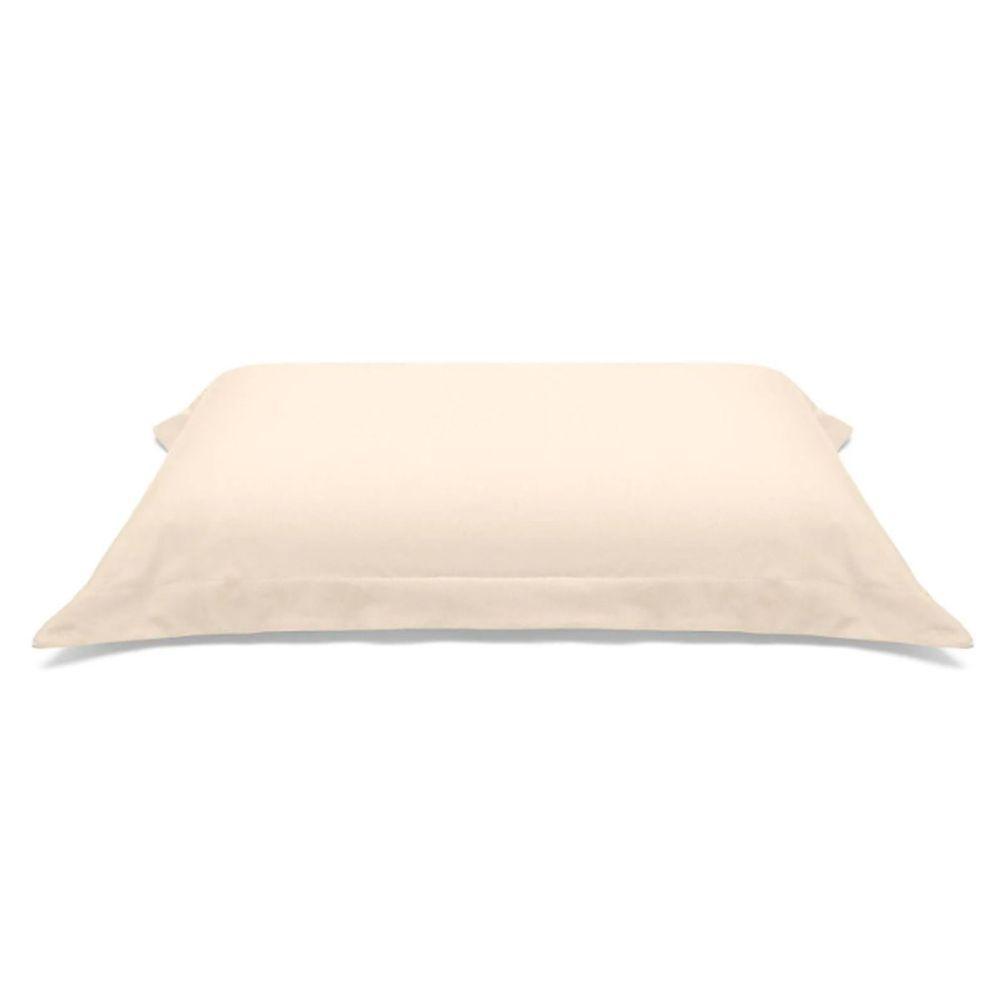 Fronha Avulsa Buettner Malha Lisa Com Abas Image 50cmx70cm Perola - 1