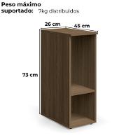 Nicho Suporte Cpu Computador 26 Cm Frame F200 Munique Kappesberg