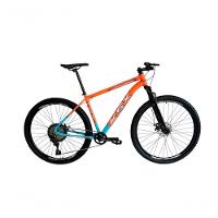 Bicicleta Aro 29 Ksx Sd7 12v Garfo Com Trava K7 11/50 Freios Hidráulicos Kit 1x12 - Laranja/azul Tam. 19 - 1