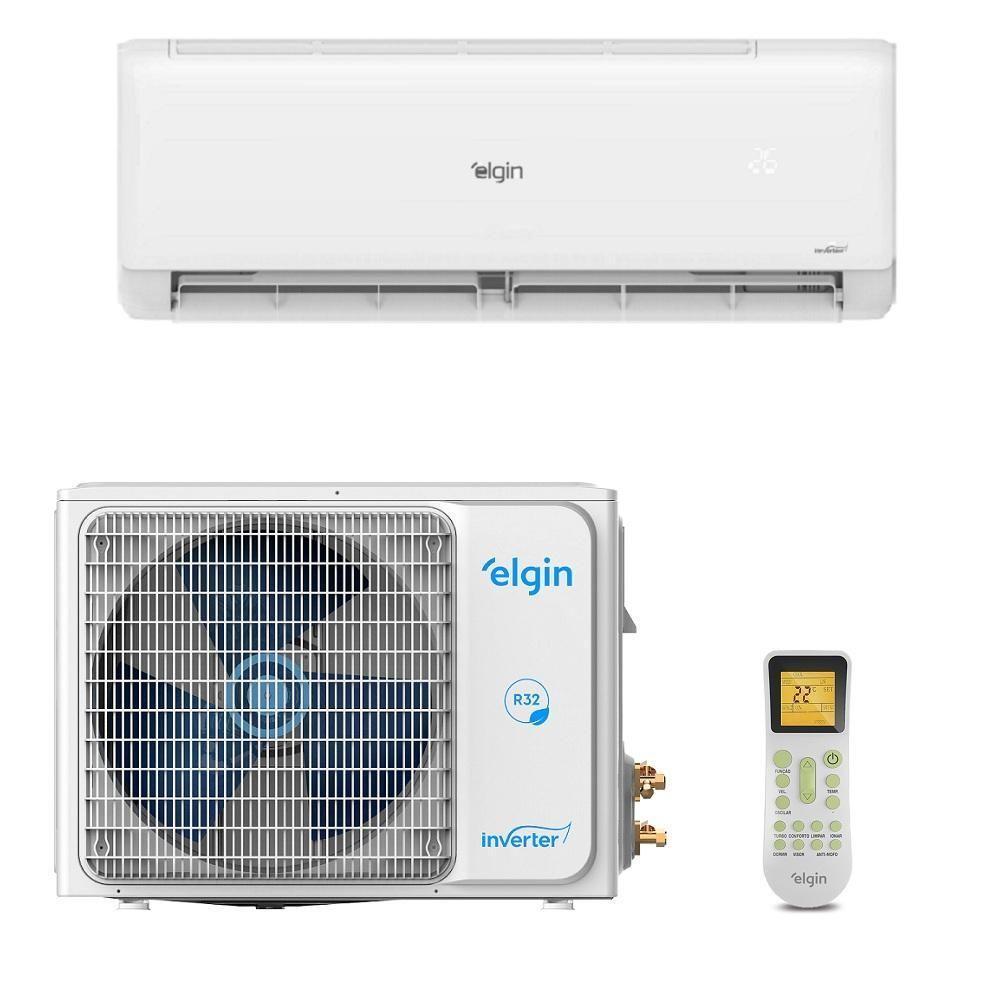 Ar Condicionado Split Elgin Hi Wall Eco Inverter II 24.000 Btu/h Frio Monofásico Branco 45HJFI24C2WC/45HJFE24C2CC 220V - 1