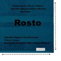 Toalha De Rosto Buettner Algodão Egípcio Nobre 50cmx80cm Aliance Marinho - 3