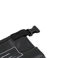 Bolsa Mochila Impermeavel Saco Estanque 5 Litros Camping Bag Preto - 3