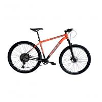 Bicicleta Aro 29 Ksx Sd7 12v Garfo Com Trava K7 11/50 Freios Hidráulicos Kit 1x12 - Preto/laranja Tam. 21 - 1
