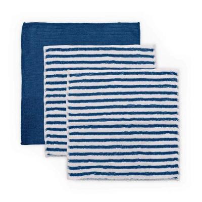 Pano Multiuso Buettner Enxuga E Limpa Microfibra 3 Pçs Azul