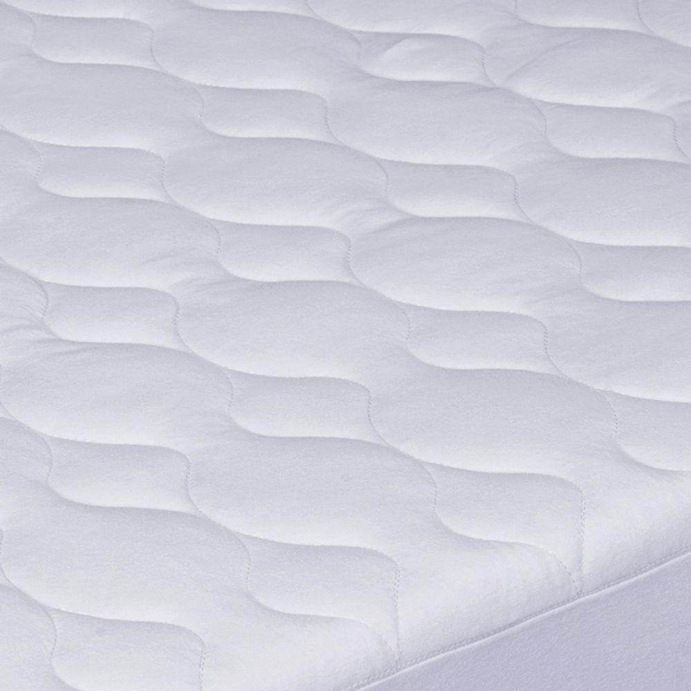 Protetor Colchão Tecebem Solteiro King Malha Matelado Impermeável Branco - 2