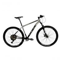 Bicicleta Aro 29 Ksx Sd7 12v Garfo Com Trava K7 11/50 Freios Hidráulicos Kit 1x12 - Preto/prata Tam. 21 - 1