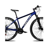 Bicicleta Aro 29 Absolute Nero 5 Alumínio 2x9 18v K7 Freios Hidráulicos Garfo Com Trava - Azul Tam.17 - 2