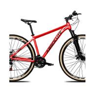 Bicicleta Aro 29 Absolute Nero 5 Câmbio Shimano 24v Acera K7 Garfo Trava Freio A Disco Pneu C/faixa - Vermelho Tam.21 - 3