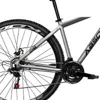 Bicicleta Aro 29 Absolute Nero 5 Alumínio 2x9 18v K7 Freios Hidráulicos Garfo Com Trava - Cinza Tam.21 - 3
