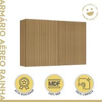 Armário Aéreo 2 Portas 120cm 100% Mdf Rainha Nature Nesher - 2
