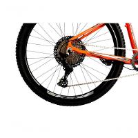 Bicicleta Aro 29 Ksx Sd7 Feminina 12v Garfo Com Trava K7 11/50 Freios Hidráulicos Kit 1x12 - Laranja Tam. 17 - 2
