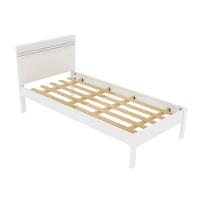 Cama De Solteiro Para Colchão 88 X 188 Cm Cr35014 Branca - 3
