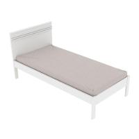 Cama De Solteiro Para Colchão 88 X 188 Cm Cr35014 Branca - 5
