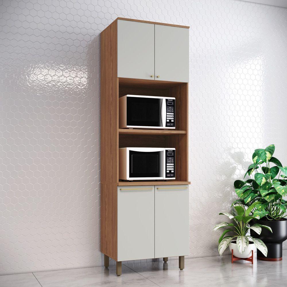 Torre Quente 2 Fornos 4 Portas Requinte Henn Nature Com Areia Hp - 1