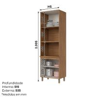 Torre Quente 2 Fornos 4 Portas Requinte Henn Nature Com Areia Hp - 3