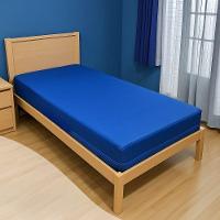 Capa Impermeável Para Colchão Casal Feita Em Napa Hospitalar - 138x188x20cm Azul - 1