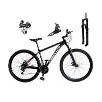 Bicicleta Aro 29 Absolute Nero 5 Câmbio Shimano 24v Acera K7 Garfo Trava Freio A Disco - Preto Tam.15 - 1