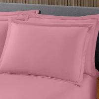 Fronha Avulsa Buettner Malha Lisa Com Abas Image 50cmx70cm Rose - 3