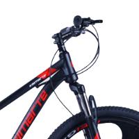 Bicicleta Aro 26 Bike Roda Magnésio Wct Fitness 21 Marchas Aço Carbono Preta Vermelha