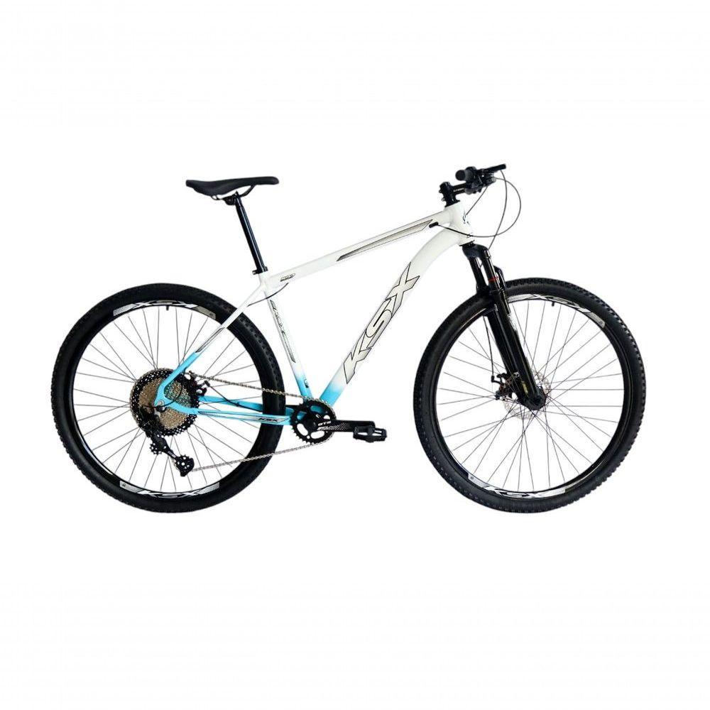 Bicicleta Aro 29 Ksx Sd7 12v Garfo Com Trava K7 11/50 Freios Hidráulicos Kit 1x12 - Azul Pantone/branco Tam. 21 - 1