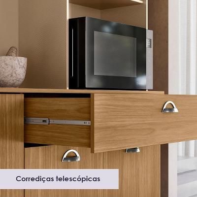 Cozinha Compacta Cozinha Compacta 8P 1G 182 cm Core 8 Portas 1 Gaveta MDF 182.2 cm