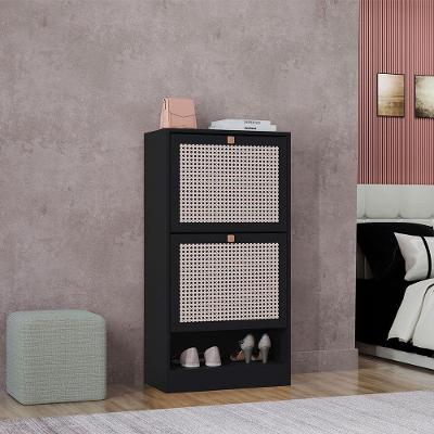 Sapateira Tropical 2 Portas Preto