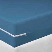 Capa Colchão Tecebem Casal Malha 100% Algodão Nice 138mx188m30cm Oceano - 2