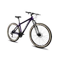 Bicicleta Aro 29 Absolute Nero 5 Câmbios Shimano Deore/altus 27v Freio A Oléo Garfo C/trava Pneu C/faixa -roxo Tam.19 - 5