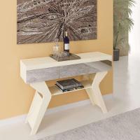 Aparador Com Espelho 120Cm Multimóveis Cr50030 Off White Off White - 1