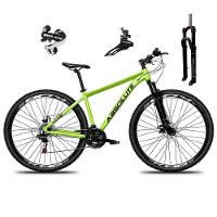 Bicicleta Aro 29 Absolute Nero 5 Câmbio Shimano 24v Acera K7 Garfo Trava Freio A Disco - Verde Tam.17 - 1