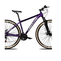 Bicicleta Aro 29 Absolute Nero 5 Câmbios Shimano Deore/altus 27v Freio A Oléo Garfo C/trava Pneu C/faixa -roxo Tam.15 - 3