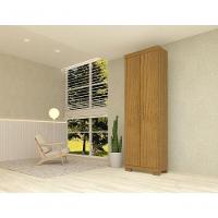 Kit 2 Armário Multiuso Israel 2 Portas Com Chave 100% Mdf Linhamobília Cinamomo - 2