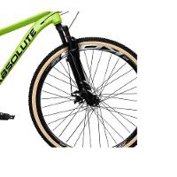 Bicicleta Aro 29 Absolute Nero 5 Câmbios Shimano Deore/altus 27v Freio A Oléo Garfo C/trava Pneu C/faixa -verde Tam.19 - 2